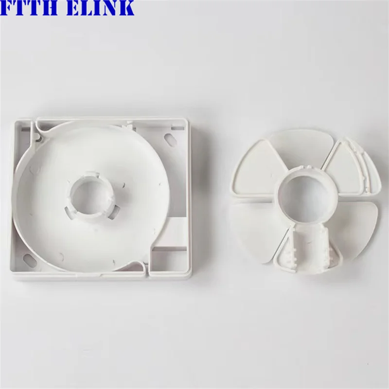 FTTH Storage bare fiber box 10pcs SC single port fiber panel MINI ODF for invisible fiber information desktop box Indonesian