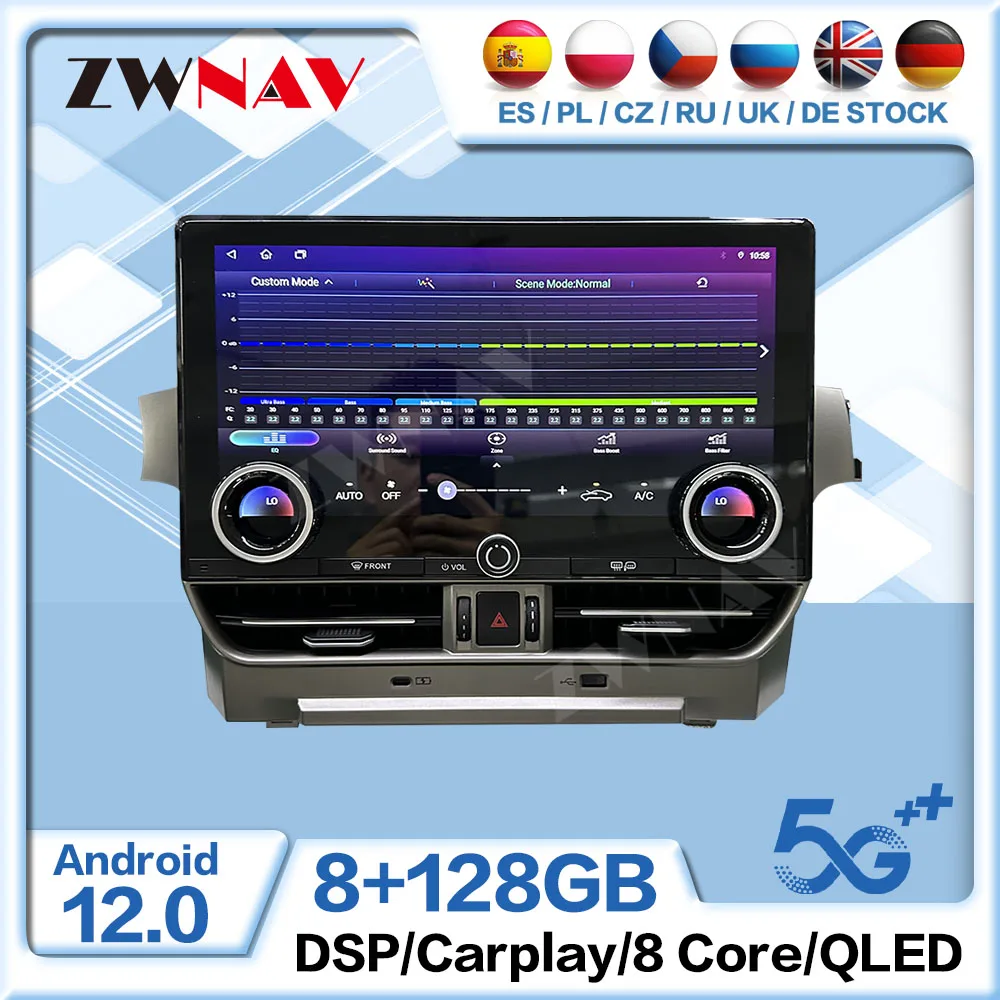 Android 12 Car Radio Carplay 13.1 inch Touch Screen For Lexus GX460 2008-2024 GPS Navigation Car Multimedia Player Head Unit