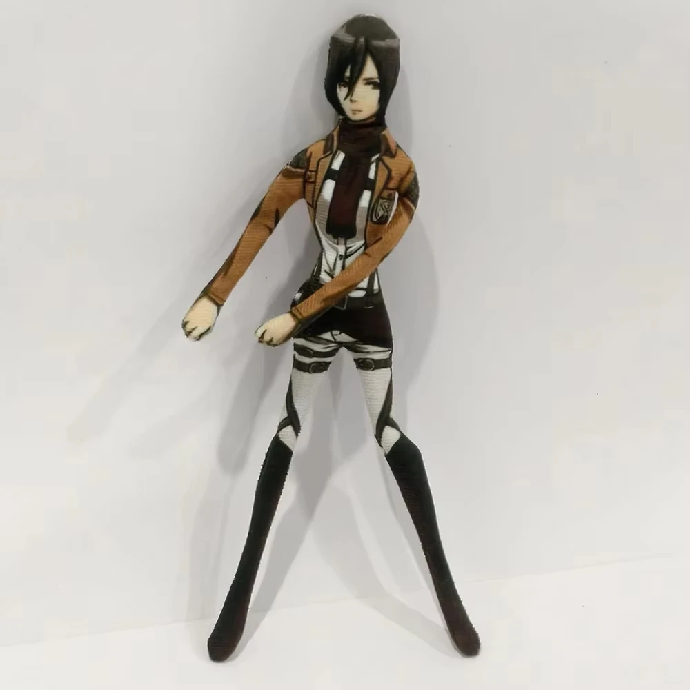 Anime Attack on Titan Rivaille Ackerman Eren Jaeger Cosplay Puppe Plüsch Stoffpuppen Abstraktes Drahtskelett Requisit – Detail 3