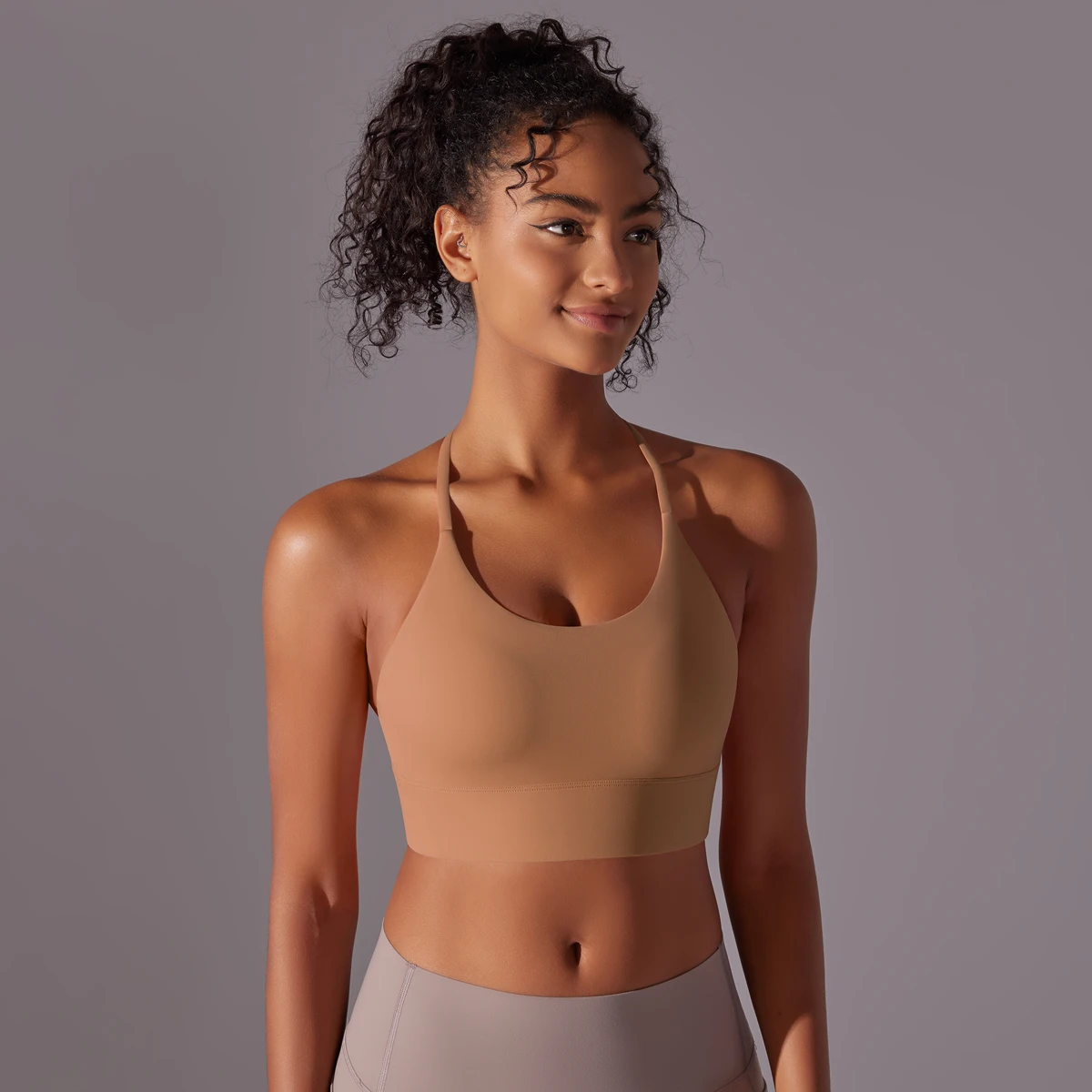 Sport-BH, weich, rückenfrei, sexy Damen-Fitness-BH, Strumpfhosen, Yoga-Weste, hohe Festigkeit, stoßfest, für Fitnessstudio, Sport-Top, Push-Up mit Brustpolster – Detail 27