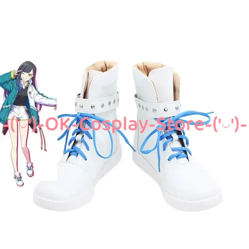 

Game Project Sekai Colorful Stage Shiraishi An Cosplay Shoes PU Shoes Halloween Carnival Boots Cosplay Props Custom Made