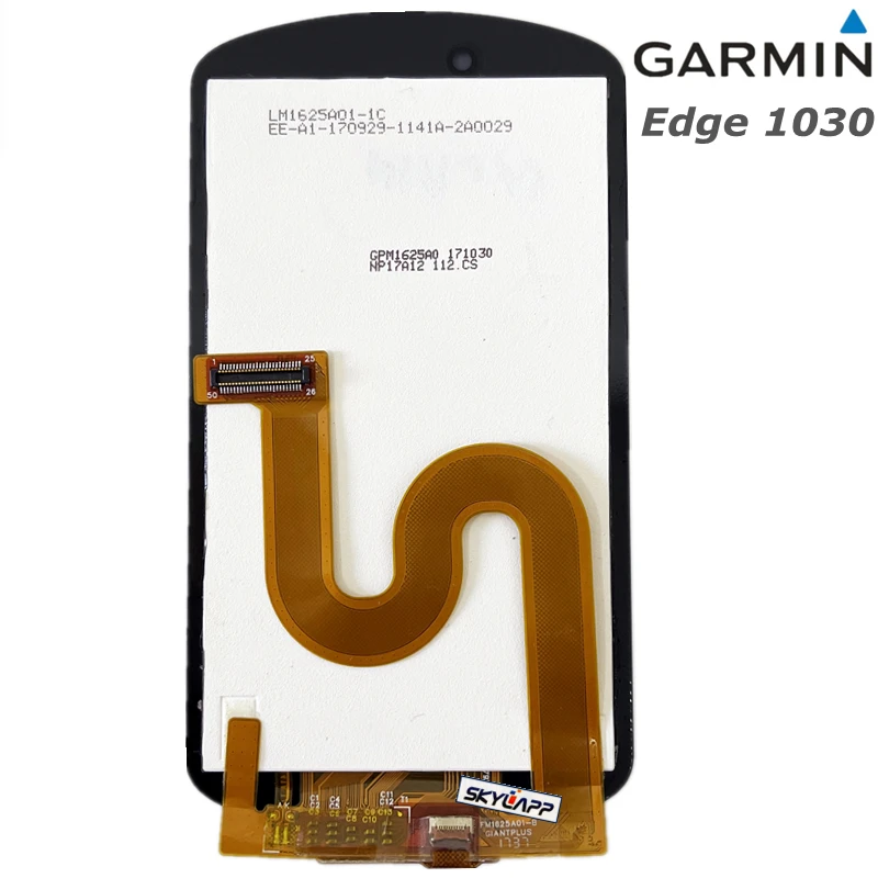 Original หน้าจอ LCD ที่สมบูรณ์แบบสําหรับ Garmin Edge 1030 จอแสดงผลหน้าจอสัมผัสแผงเปลี่ยน LM1625A01