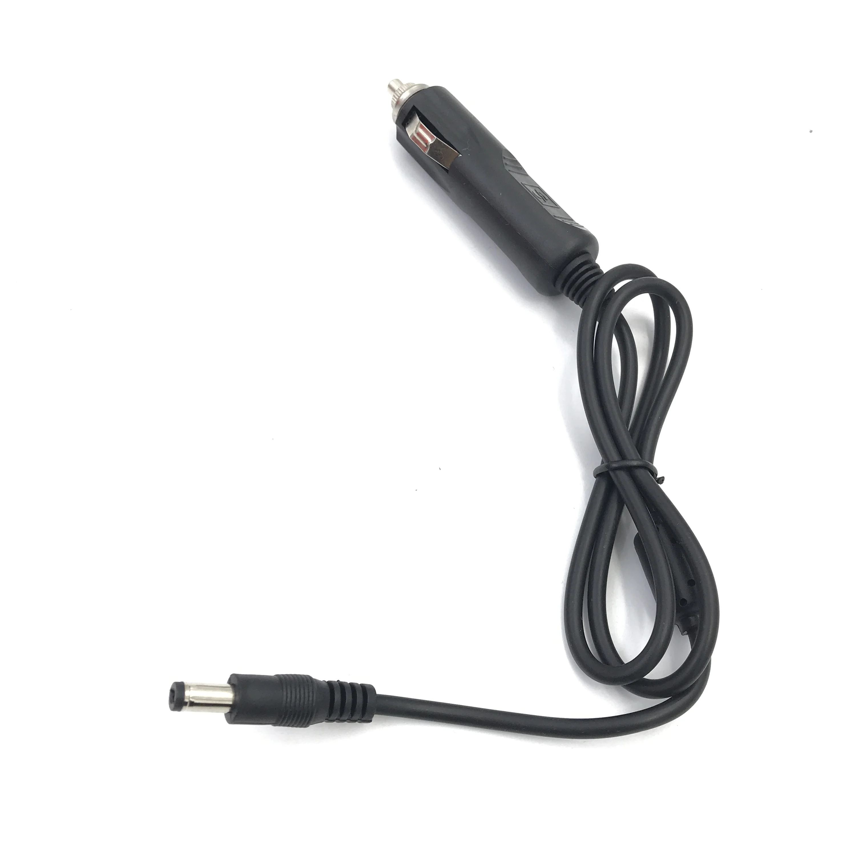 Nuovo caricabatterie per accendisigari per auto 12V 5A DC con fusibile, adattatore di alimentazione universale spina cc cavo 5.5x2.1mm 1m