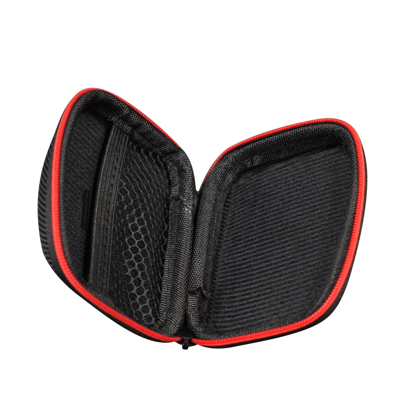 Custodia KZ custodia per auricolari custodia per cuffie Bluetooth custodia quadrata per cuffie a compressione portatile custodia con cerniera in EVA