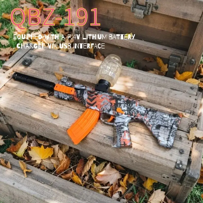 Pistolas eléctricas de Rifle de gelatina de pirata, pistola de bolas de plástico automática, pistolas de hidrogel, Rifle de bola de Gel, pistola de juguete para niños para acción