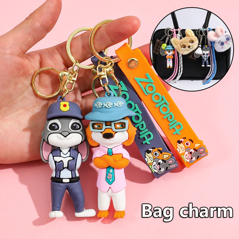 Zootopia 2 Figure Keychain Cute Pvc Doll Gary De'snake Car …