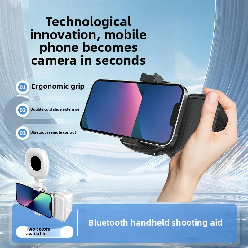 Desktop Mobile Phone  Bracket,can Bluetooth-assisted Selfie,mobile Phone Universal Outdoor Travel Portable Handheld Photography
