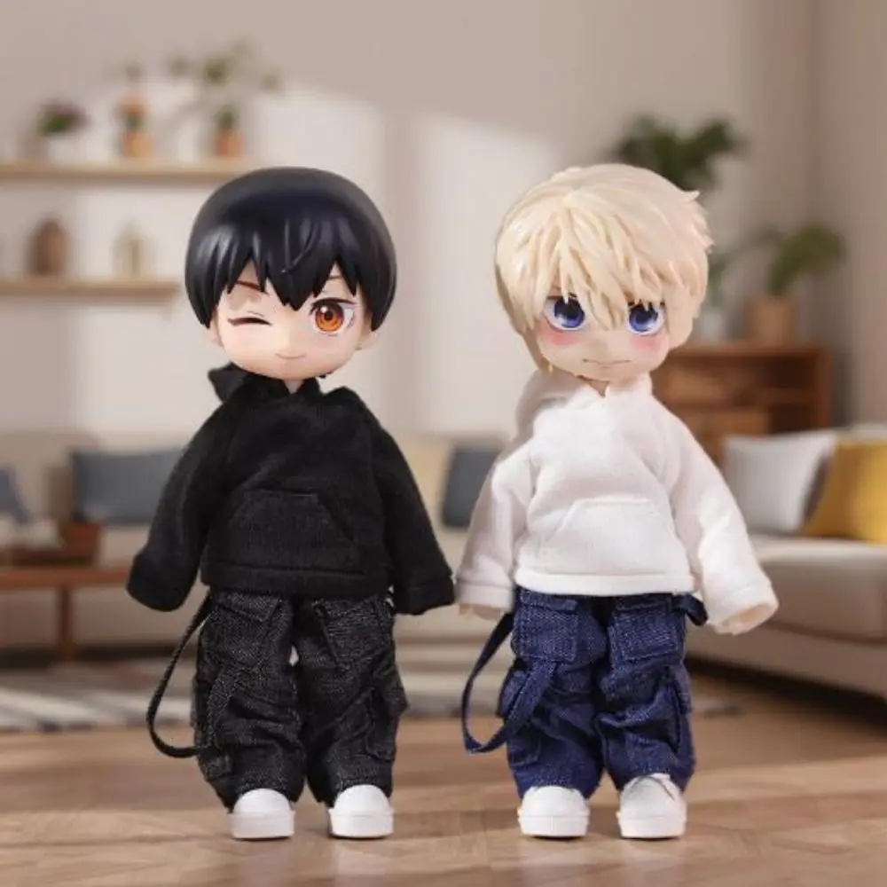 

Модные топы Hoddies, повседневная одежда, 3 цвета, одежда для кукол, подарочные игрушки, аксессуары для кукол, аксессуары для кукол 1/11 ob11 для кукол 1/12 Bjd