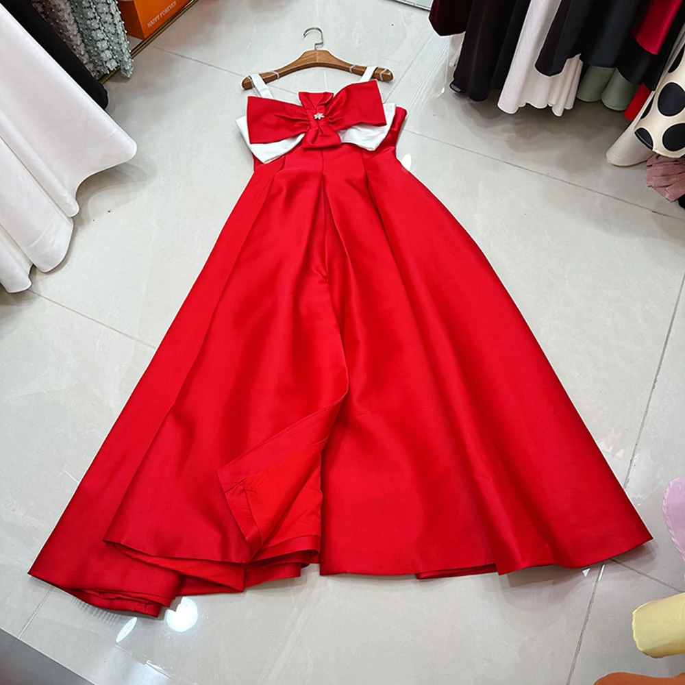 TWOTWINSTYLE Carino Impiombato Appliques Abiti Lunghi Per Le Donne Colletto Quadrato Senza Maniche A Vita Alta Chic Vestito Femminile Nuovo KDR545044