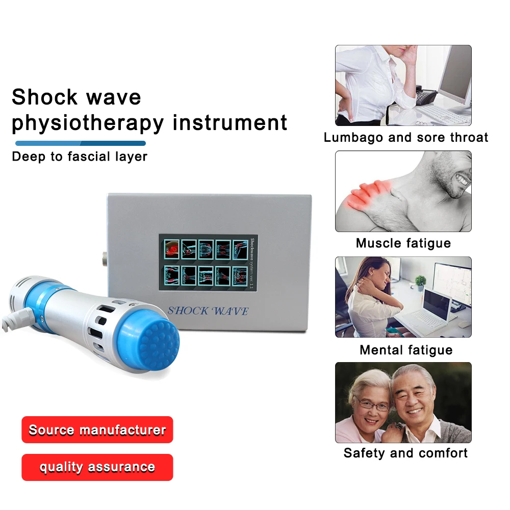 Shockwave Therapy Machine ED Treatment Relieve Muscle Pain Physiotherapy Extracorporeal Massager Body Health Care Tools