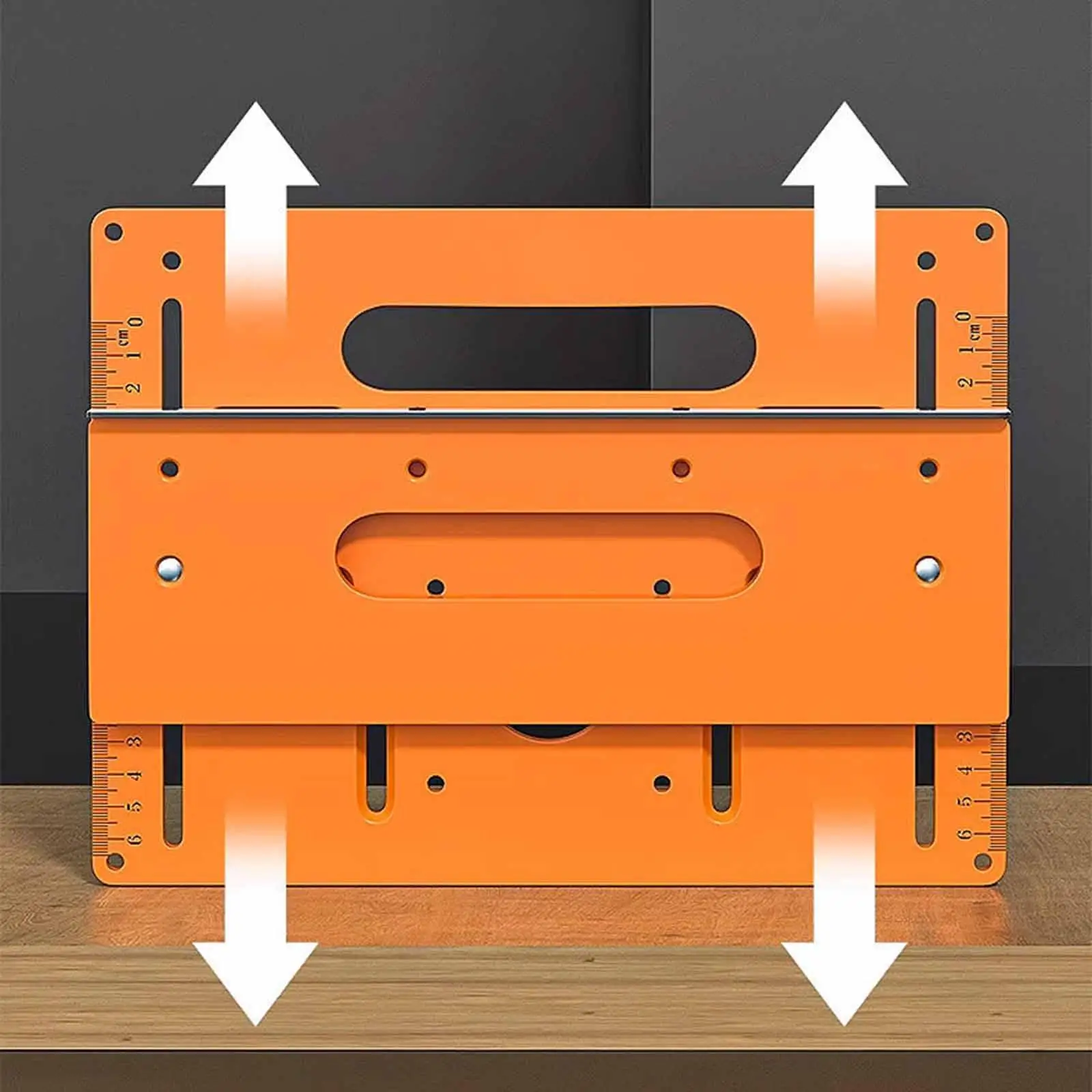 

Base Plate for Cutter Multifunctional 11.02inchx8.27inch Router Table Insert Plate Woodworking Circular Saw Guide Base Plate