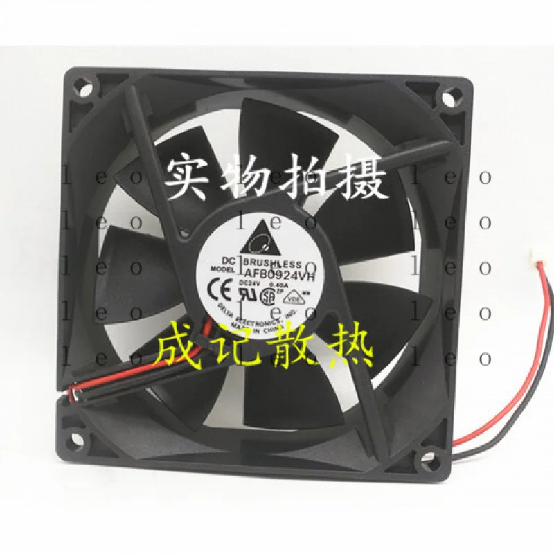 

DD 1 PCS for Delta Fan AFB0924VH DC 24V 0.4A 9025 9cm 2 Pin inverter cooling fan