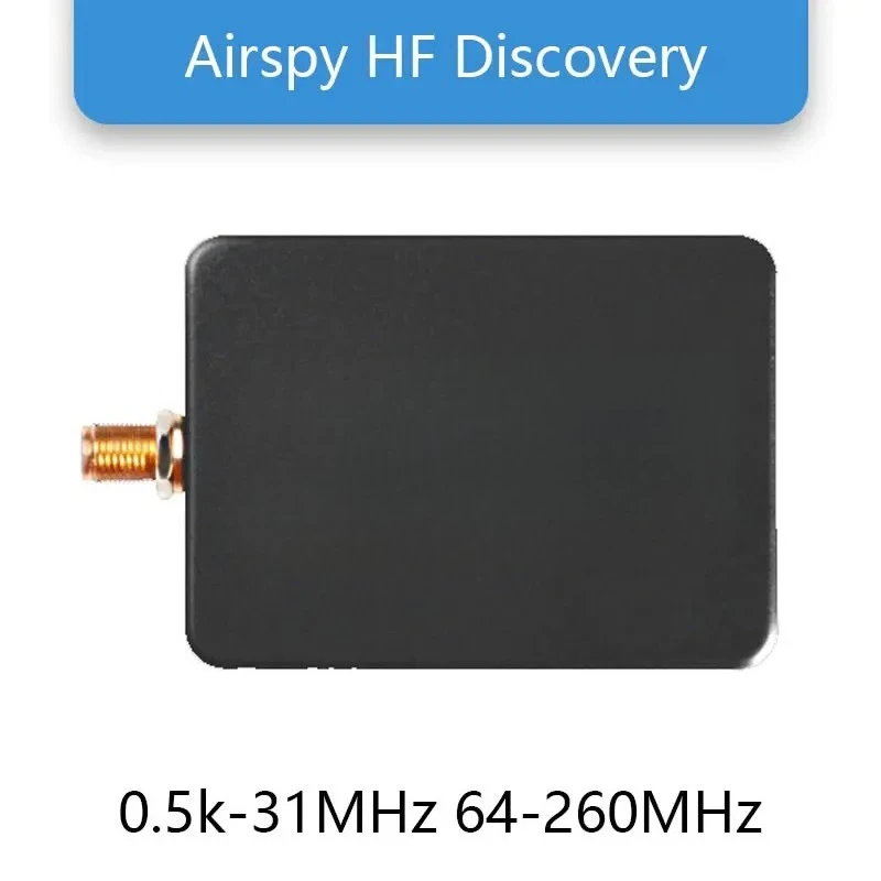 Airspy HF+ Discovery SDR Receiver, Shortwave & High-Frequency Radio Receiver for Software Defined Radio Enthusiasts