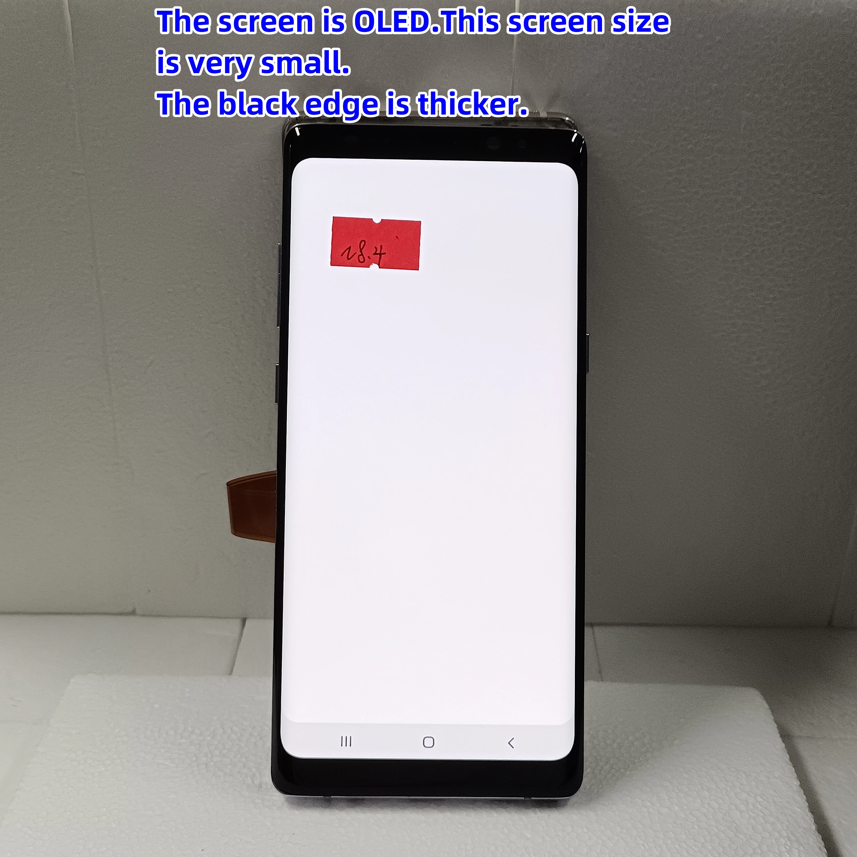 100% Test Note 8 6.3''LCD For Samsung Galaxy Note8 N950 N950FD N950F LCD With Defects Display Touch Screen Digitizer Assembly