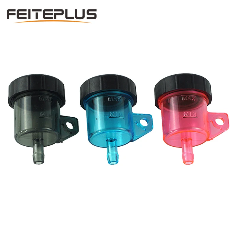 15ml Universal Motorcycle Front Brake Fluid Reservoir Push Up Clutch Tank Oil Fluid Cup Split Oil Pot