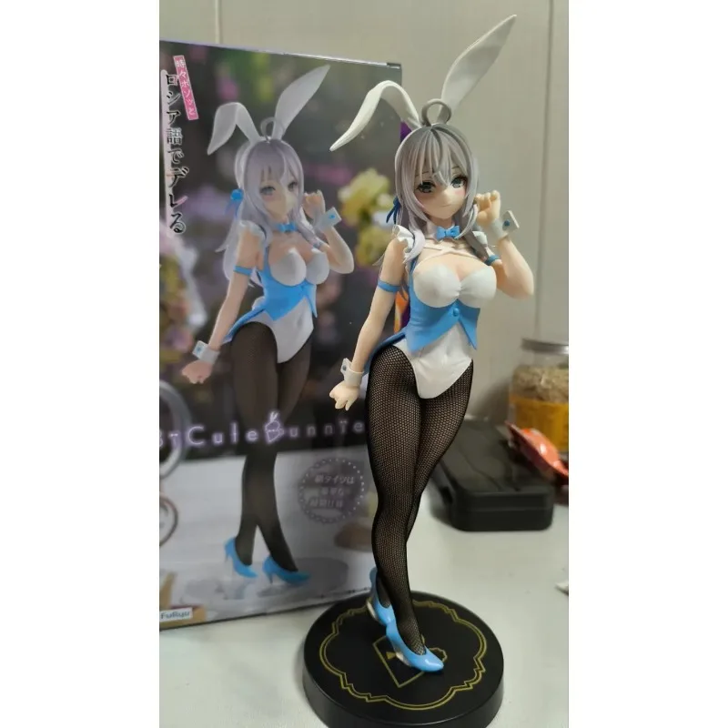 

В наличии 100% оригинальные кролики FuRyu BiCute Alya Bunny Ver. Фигурки аниме Коллекционная модель игрушки скульптура подарок