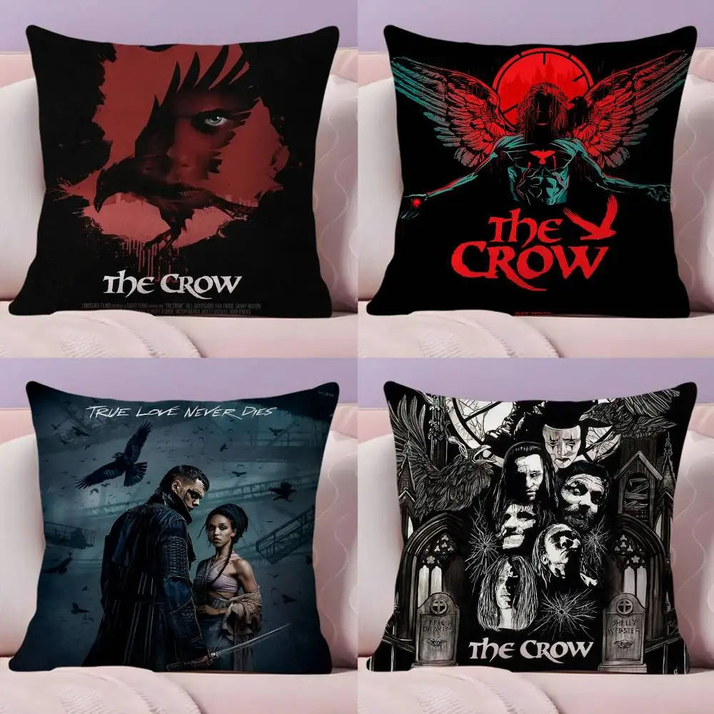 

T-The C-Crow Movie Pillow Case Pillowcase Ultra Soft Skin Friendly Fabric Cloud Like Comfort & Concealed Zipper