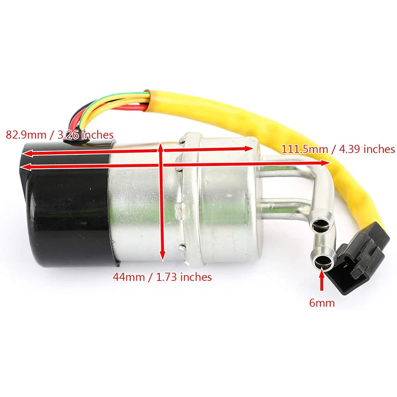 STPAT Motorcycle Fuel Pump 15100-38A10 Compatible with Suzuki VS700 VS800 Intruder 1986-2009 Parts Accessories 15100-38A11