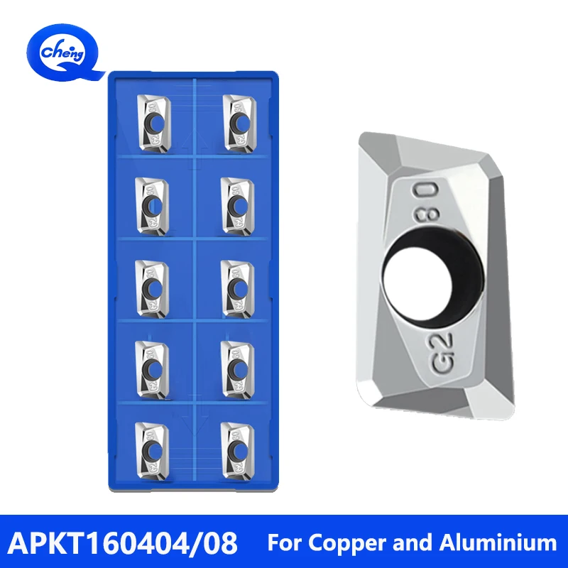 آلة طحن APKT1135 APKT1604 شفرة كربيد عالية الجودة Apmt أجزاء مخرطة CNC قاطعة المطحنة من الكربيد #1