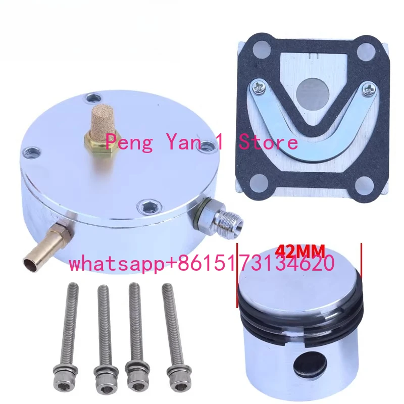 Kit de reparación de varilla de pistón de baja presión para bomba de doble cilindro refrigerada por agua, cilindro de baja presión + cabezal de pistón + placa de válvula Bama