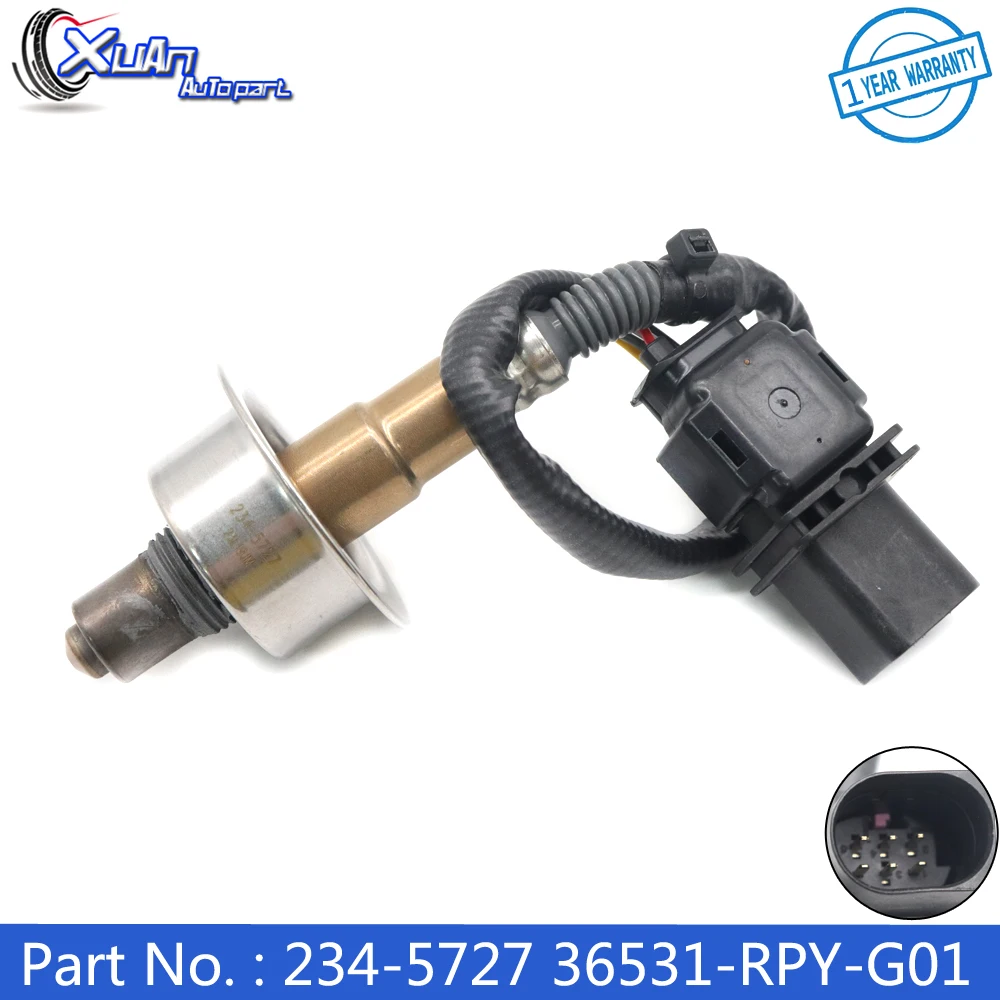 XUAN Upstream Front Air Fuel Ratio Lambda O2 Oxygen Sensor 234-5727 36531-RPY-G01 for Honda Civic 2.0T 2018-2021 0258017510