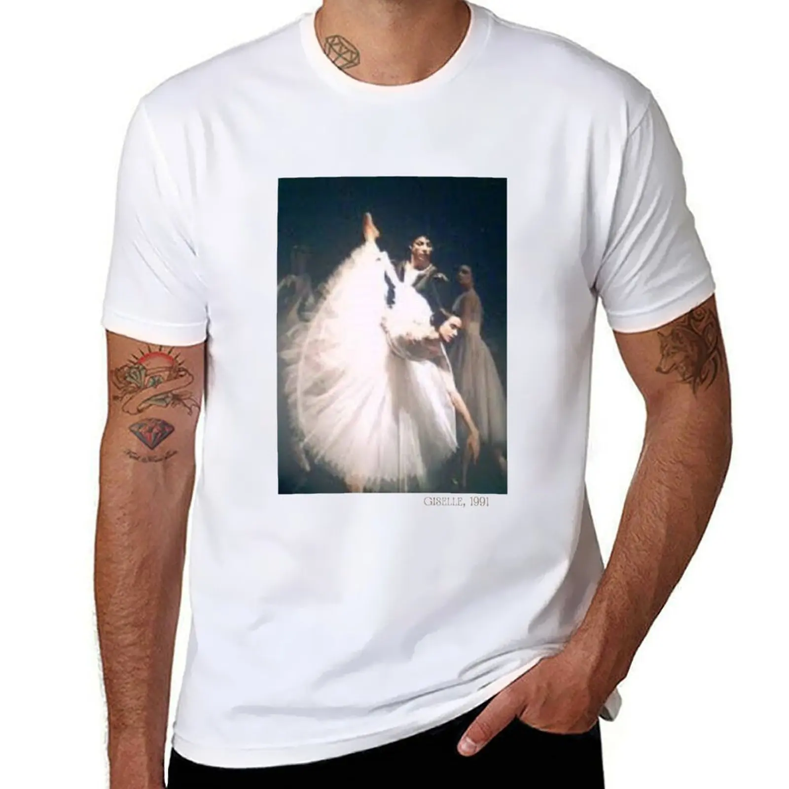 

Giselle ballet 1917 T-Shirt cotton t shirts high quality man tshirt T-Shirt
