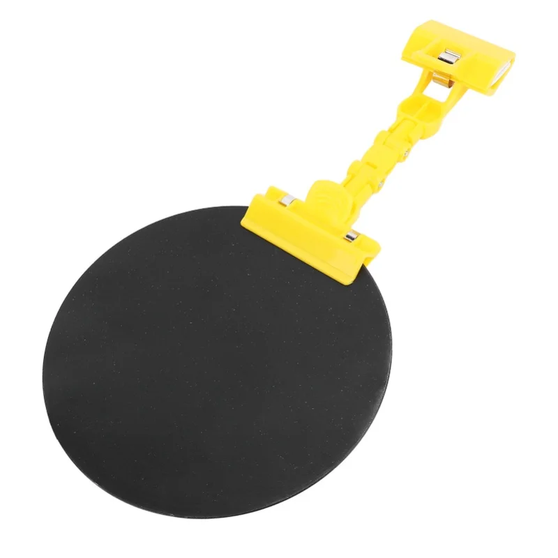 Welding Blackout Panel 16cm Diameter Round Shape Yellow Bracket Auto Shifting Clip On Welding Panel