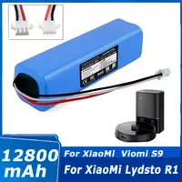 Replacement For XiaoMi Lydsto R1 Roidmi Eve Plus Viomi S9 Robot Vacuum Cleaner Battery Pack Capacity 12800mAh Accessories Parts