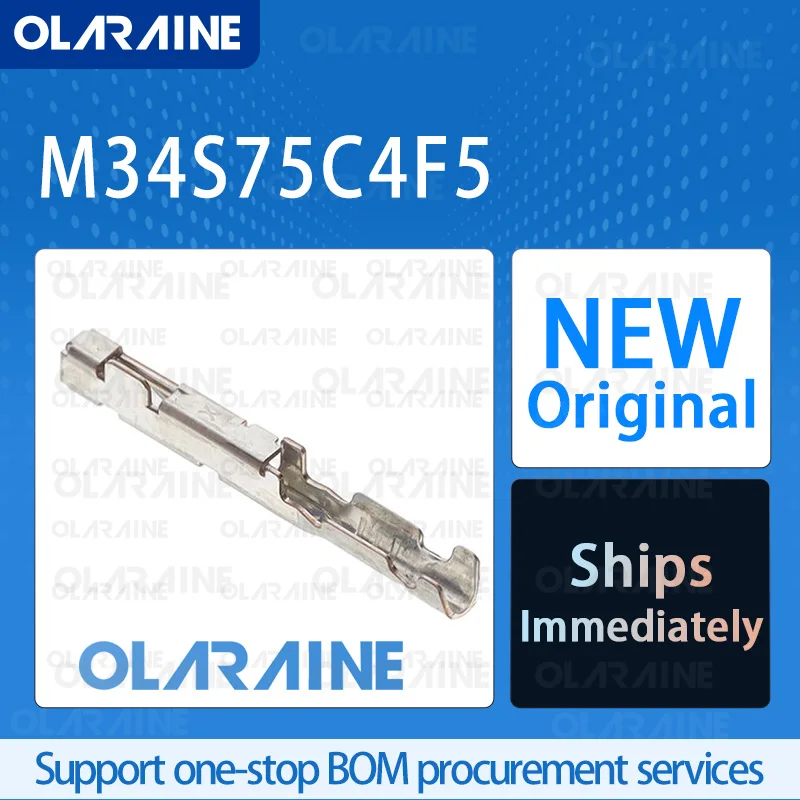 

50/200/500Pcs M34S75C4F5 100% brand new and original IC chip Automotive connectors 3 A