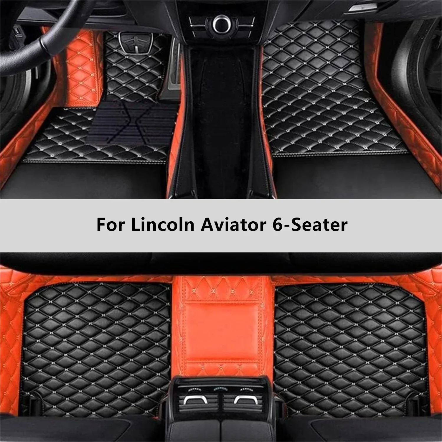  Custom Car Floor Mats For Lincoln Aviator 6-Seater Floor Mat Car Mat Accessories Interior Accessories