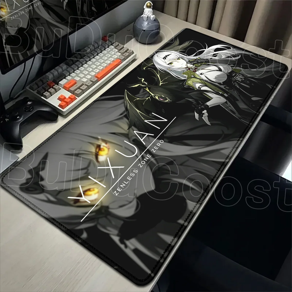 

Large ZZZ Laptop Gaming Mouse Pad Hot Game Zenless Zone Zero Anime Girl Yixuan Laptop Keyboard Mats XXL Non-slip Computer Carpet