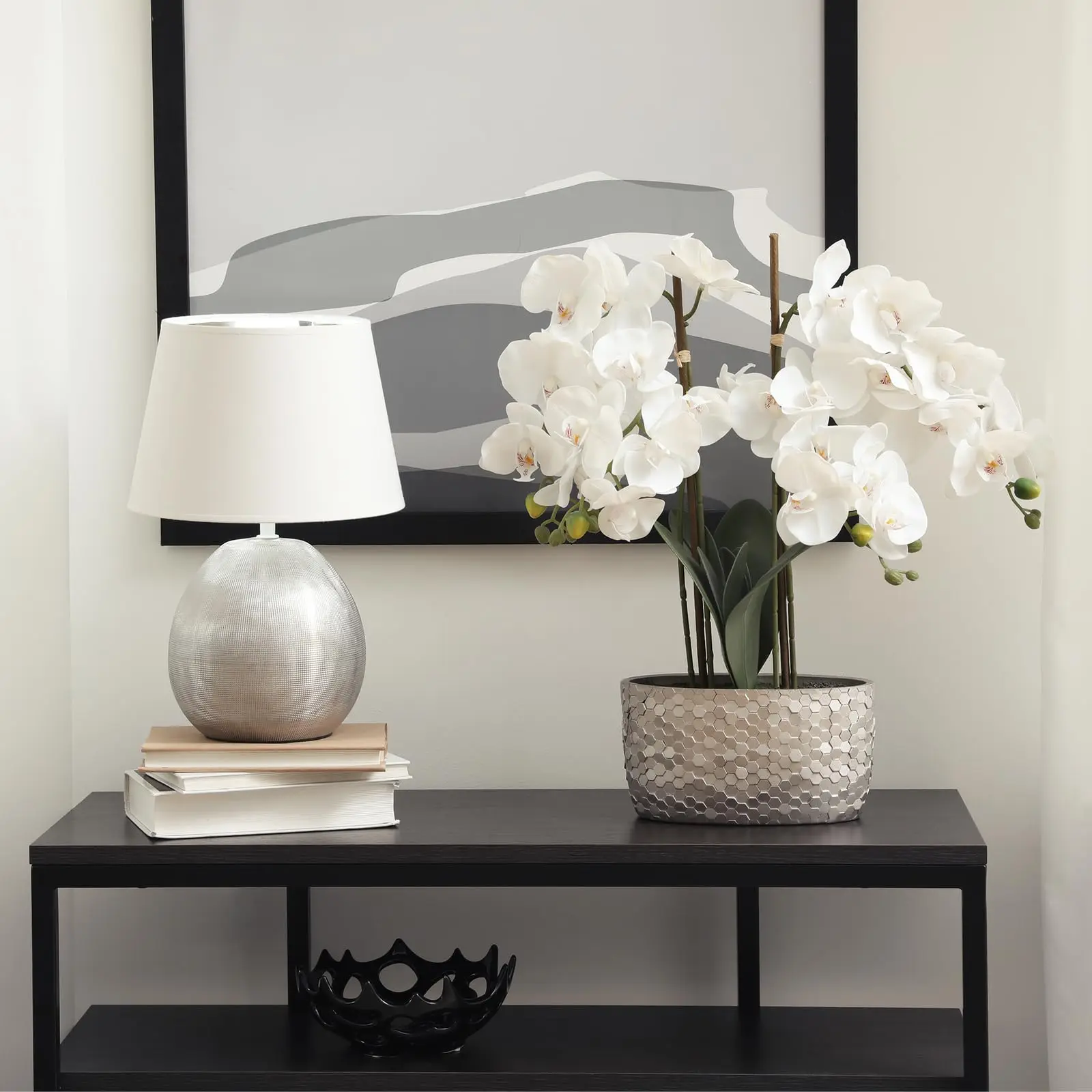 69 سنتيمتر فالاينوبسيس الاصطناعي فروع زهرة اللمس الحقيقي فو السحلية ينبع لترتيب الأزهار حفل زفاف ديكور المنزل