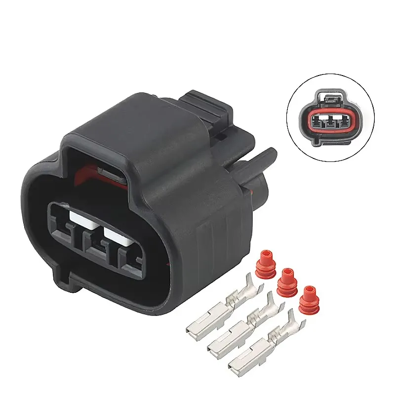 

1 Set 3 Pin 90980-11145 DS-BN-3F-GR Waterproof Automobile Connector VSS Sensor For TOYOTA Carola Corolla Alto 11143