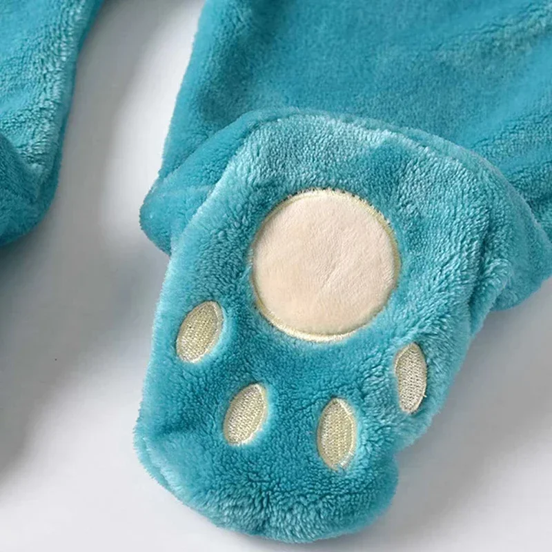 TAKARA TOMY Snorlax Onesie Kigurumi Baby Romper Cosplay Costume Halloween Christmas Pajama Kids Winter Warm Homewear