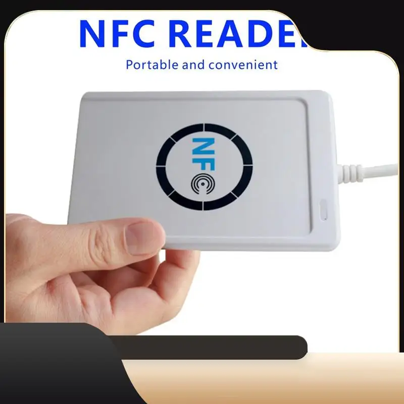 

ACR122U RFID IC Устройство чтения смарт-карт Дубликатор + 5XUID/CUID Брелок Писатель Копировальный аппарат Записываемый клон 13,56 МГц ID IC Card Копировальный аппарат-T44C