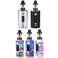 200w Electronic Cigarette Huge Smoke Vape Box Mod Kit OLED Screen 4400mah Build-in Battery with 0.3ohm 3ml Tank E-cig Vaporizer