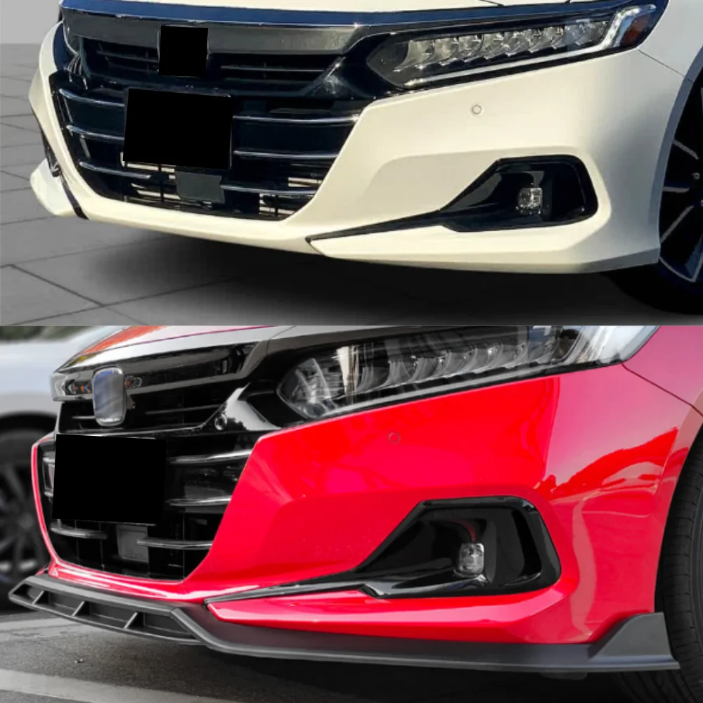 Front Bumper Lip Spoiler Splitter Front Bumper Lip Car Spoiler For Honda Accord 10.5th 2022