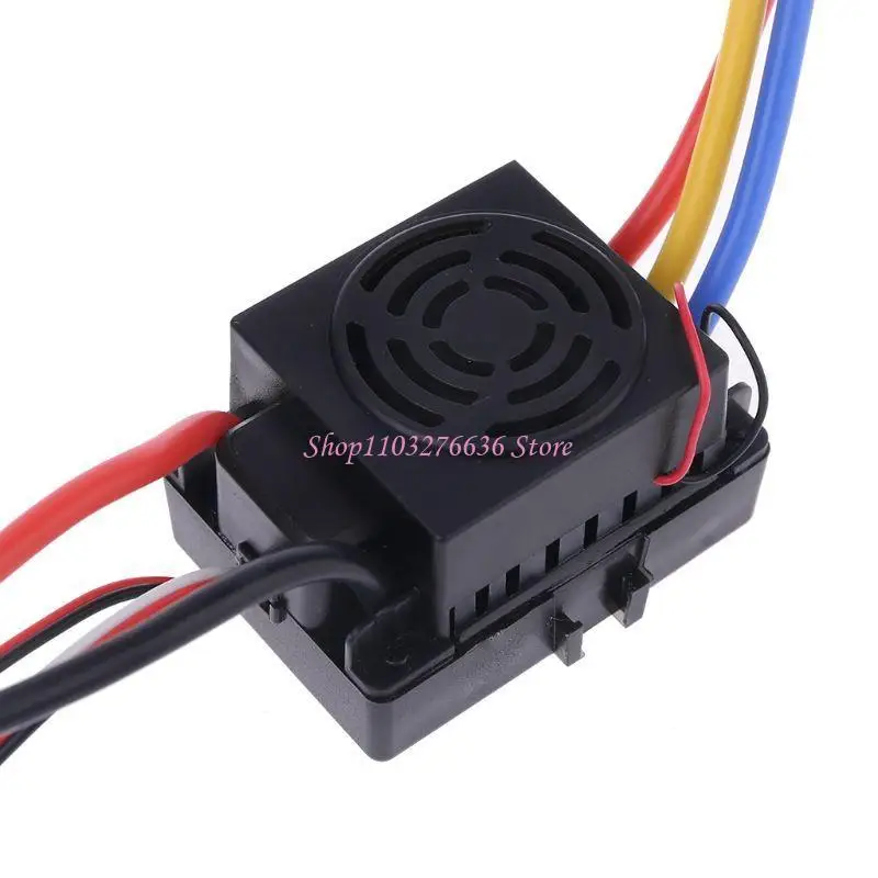 R6FD 60A มอเตอร์ไร้แปรง ESC Electrical Speed ​​Controller สำหรับเรือดำน้ำ RC รถเรือสั้นรถบรรทุก Crawler DIY RC รถ