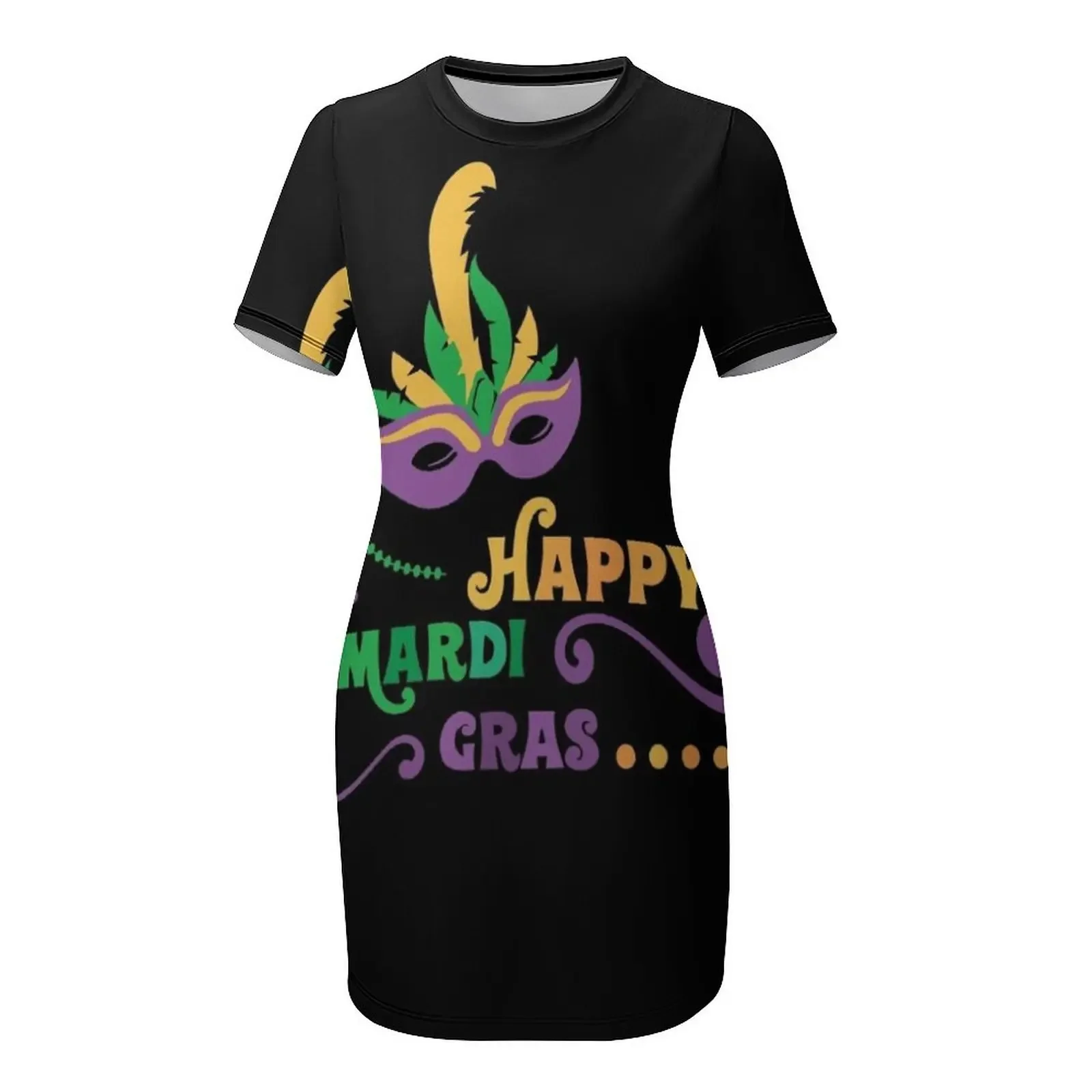 سعيد ماردي غرا تي شيرت وملابس فستان بأكمام قصيرة فساتين الرقص المرأة الصيف بذلة فستان للنساء فستان صيفي