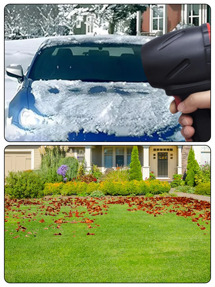 1100W強力送風機 車用除雪機 推力1600g ブラシレスモーター 64mm 濃密ターボジェットファン ブロードライ 水滴