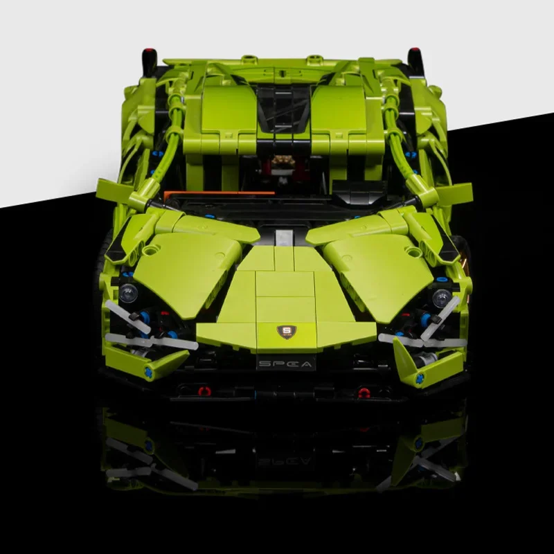 1280 particles 1:14 Lamborghini racing car block assembly brick car toy boy Christmas gift