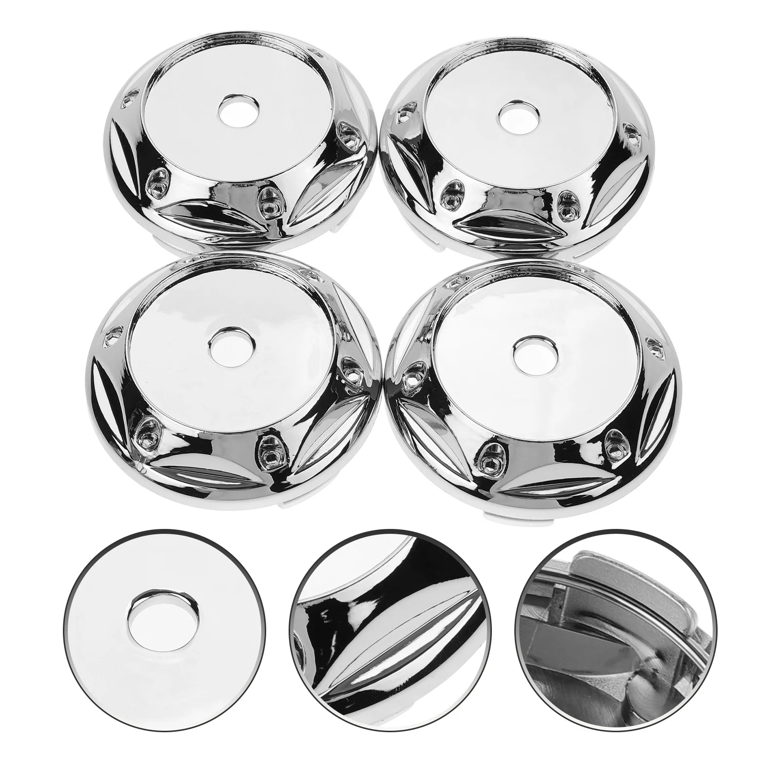 

4pcs 68Mm For Rims Auto Rim Tire Hubcaps Automotive Hub Caps Durable Car Wheel Hub Caps Vehicle Wheel Center Covers