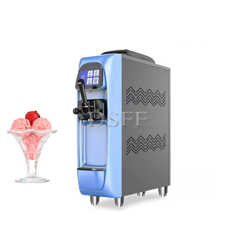 

Small Soft Ice Cream Making Machine High Quality And Large Capacity Sundae Machine