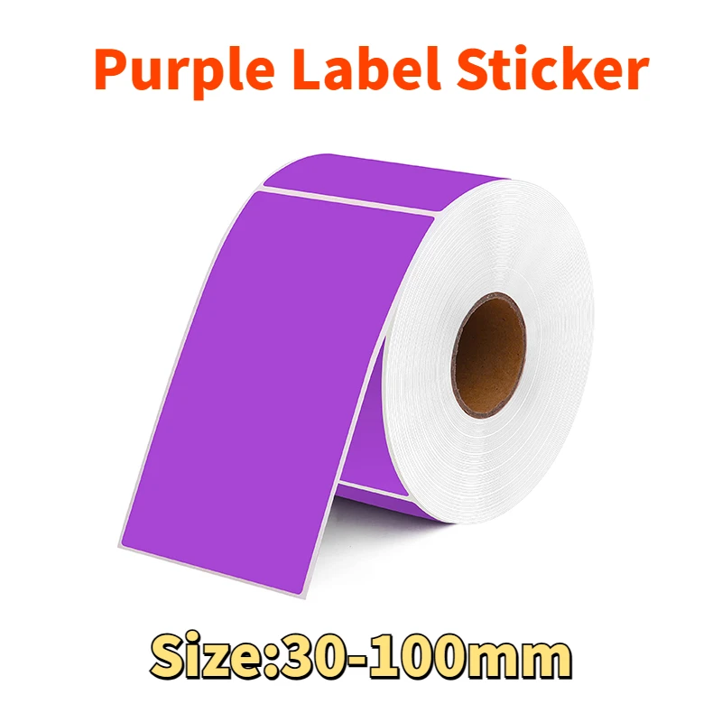 Direct Thermal Perforated Stickers Labels for Barcodes Address Business Labeling Inventory and Color Coding Zebra Rollo Munbyn