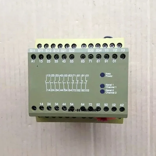 10 24vdc 6s 4o Safety Relay Newkd Brand New Original Spot Plc