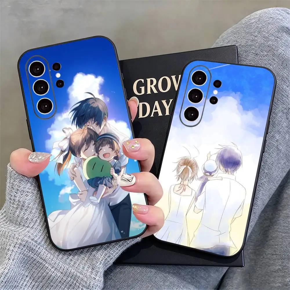 Clannad  Anime Phone Case For Samsung S26,S25,S24,S21,S22,S23,S30,Ultra,S20,Plus,Fe,Lite,Note,Black Cover