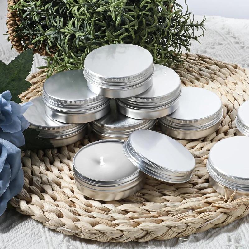 30pcs Screw Top Round Tins 2oz - Tin Container Lid review and price