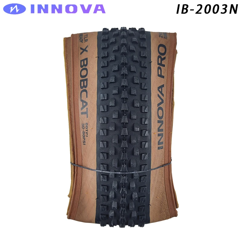 INNOVA PRO X BOBCAT 27.5/29x2.1 Tubeless Ready Folding Tire for MTB Bike XC Road Gravel Tracks Off-Road Bicycle Cycling Parts