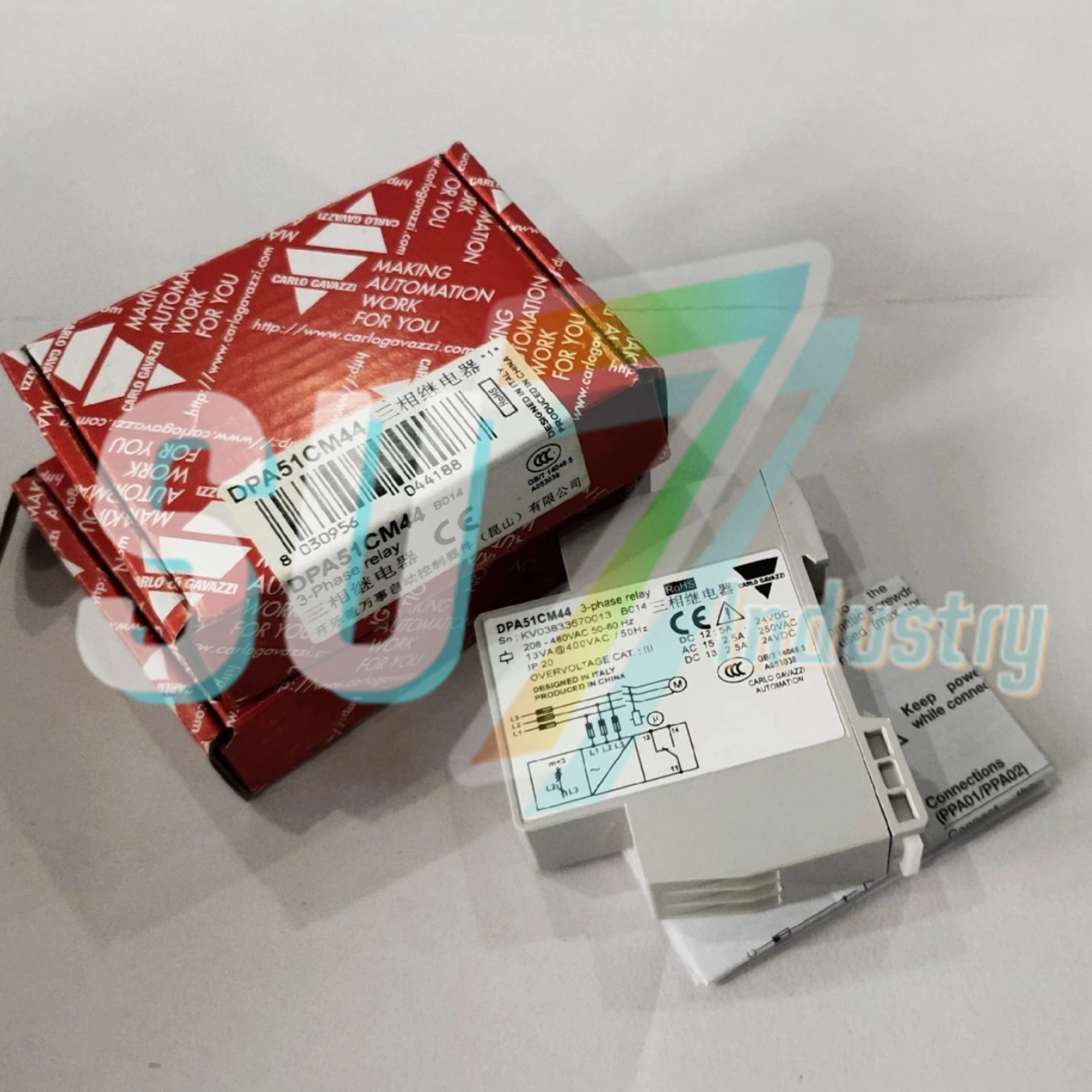 

Three-phase relay New original DPA51CM44B014 DPA51CM44B014T DPA52CM44 DPA53CM48 DPA55CM44 DPB01CM23