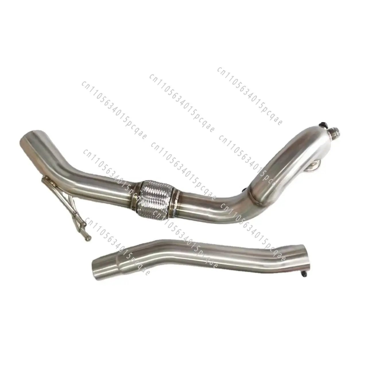 Hot Sale Downpipe for VW Golf VI 2.0 TDI CR VI 2007-2014 Stainless Steel Without O2 Sensor Hole